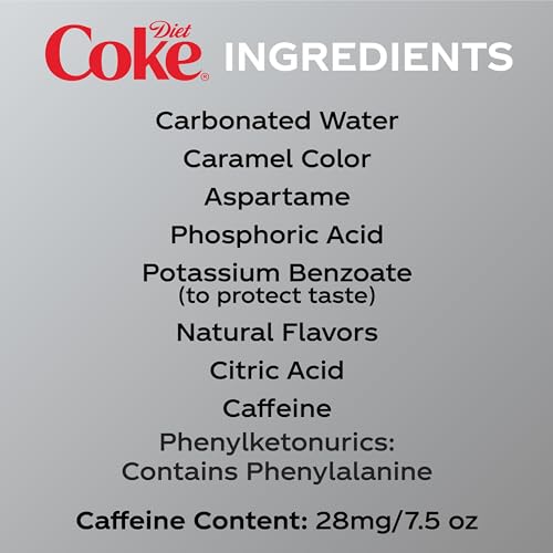 Image of Diet Coke Can, 7.5 fl oz (pack of 20)