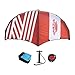 Vaveren Inflatable Surfing Wing Kitesurfing Wing Lightweight 320cm Length Handheld Surf Sail Wing for Enthusiasts Surfboarding, Red