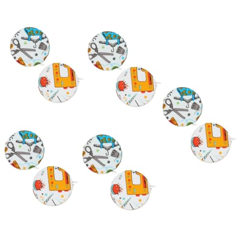 Ruban à mesurer rétractable de couture Gadpiparty - Lot de 5 ensembles portables