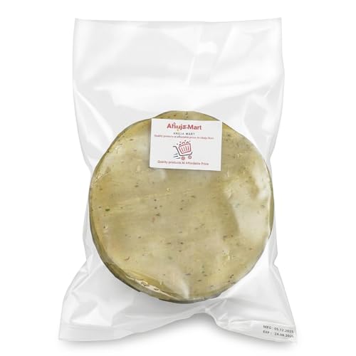 Image of Ahuja Mart Rice Papad Fresh Khichiya Papad | Ready to Fry papad fryums | Hexagonal Appalam Akki Happala Fryum With Tastemaker | 500GM | Ready To Fry Chawal Ke Papad Fryums papad