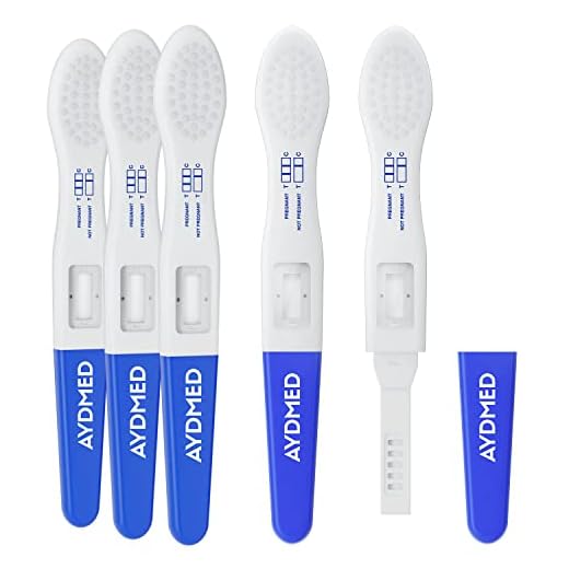 5 x Aidteq professionella ultra tidiga graviditetstester | Uringraviditetstester | 10mIU/mL Superkänslighetsnivå | > 99% noggrannhet | Testa sex dagar före missad period