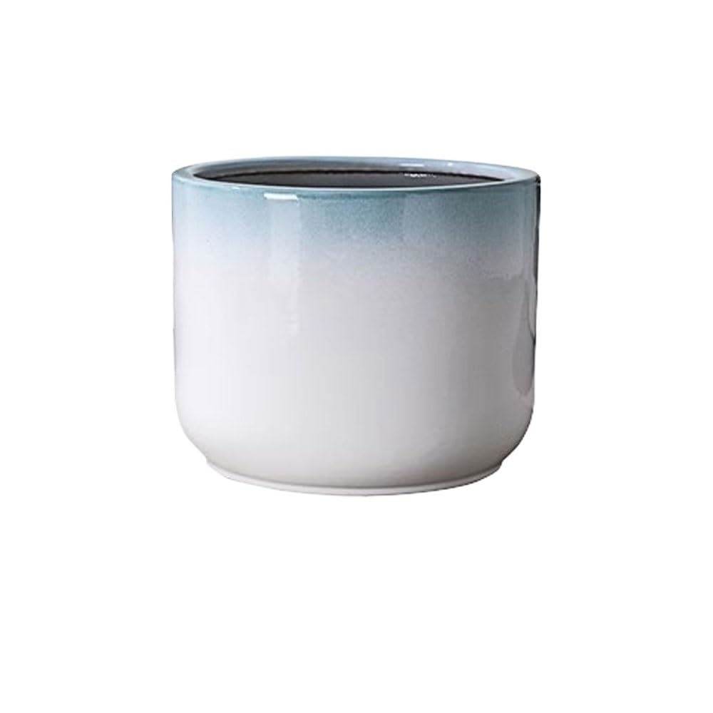 SDA287MZ Large Calibre Gradual Colour Planter Indoor Outdoor Ceramic Flower Pot Multifunction
