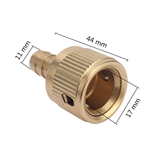 Connecteur rapide de tuyau 1/2 pouce robuste avec interface cannelée - 3