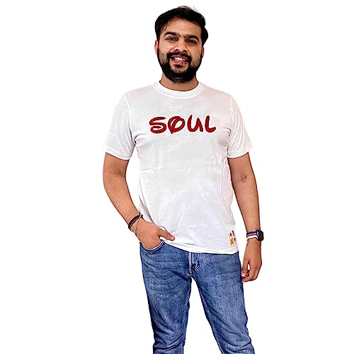 Image of A+a Pets' Graphic Printed T-Shirt Unisex | for Dog Cat Lovers | Casual Half Sleeve Round Neck T-Shirt | 100% Cotton (Soul)