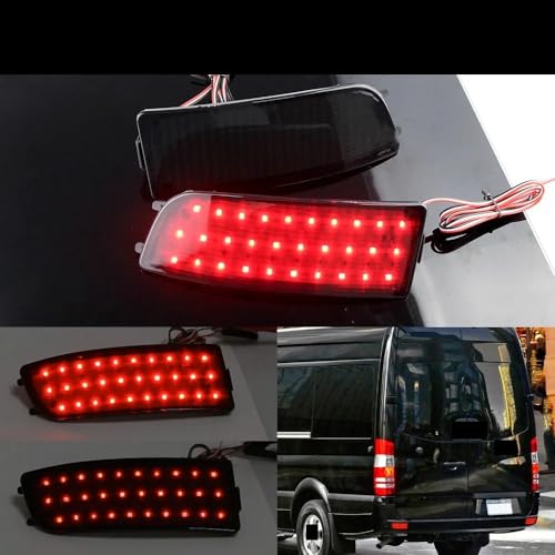 Feu arrière voiture avec réflecteur LED et signal de frein W906