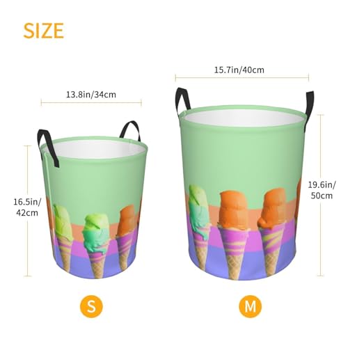 Panier à linge imperméable anti-odeur avec poignées pour vêtements sales - 3