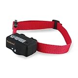 PetSafe - Collier Anti-aboiements pour Chien, Solution à Stimulation Électrostatique Progressive 6 niveaux, Collier Léger Étanche et Ajustable, Sangle Rouge