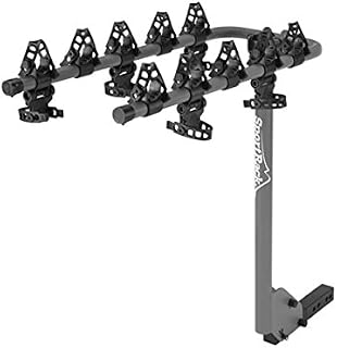 SportRack Ridge 5 Bike Hitch-Mount Bike Rack (2" Receivers Only), Black, 2 inches
