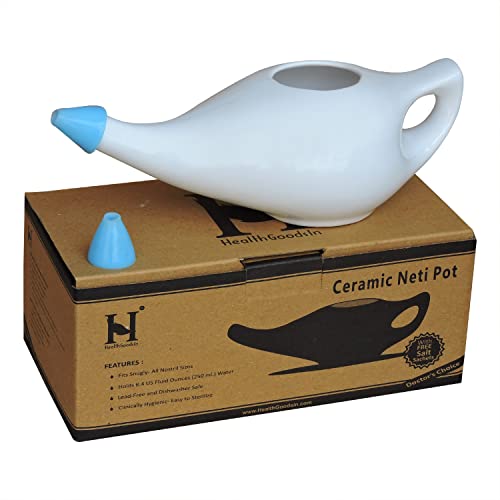 Premium Handcrafted Ceramic Neti Pot