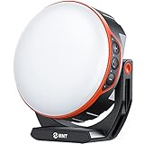 ZMNT LED Campinglampe 10000mAh Akku Camping Laterne mit USB C Aufladbar, 5 Lichtmodi, Stufenloses Dimmen, Wasserdicht und Starker Magnet Camping Lampe für Wandern, Stromausfälle, Notfall