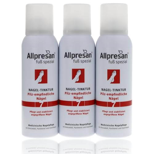 Allpresan Fuß spezial Nr. 7 Nageltinktur für Pilz-empfindliche Nägel - Zur therapiebegleitenden Pflege bei Nagelpilz - 125 ml