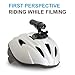 KANUIMA Mini Motorcycle Helmet Camera 2-in-1 LED Flashlight Camera HD Handheld Small Wireless Cameras, No WiFi Recording, WiFi Security Cam for Indoor Outdoor Sports Camping Cycling (Black)