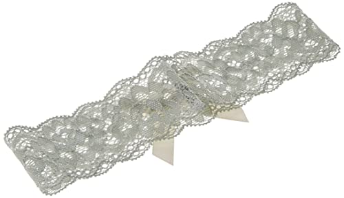 Ivy Lane Design Garter, Small, Layla Lace, Blue And Ivory #TOP1