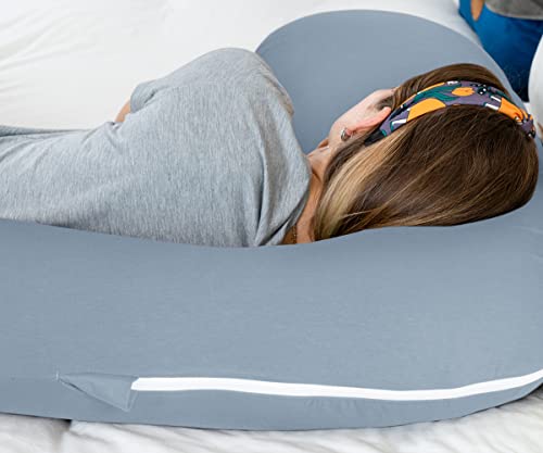 Insen Pregnancy Pillow For Sleeping,Body Pillow For Adults, Cooling Maternity Pillow For Pregant Women,L Shaped Body Pillow,Pregnancy Must Haves Pillow #TOP6