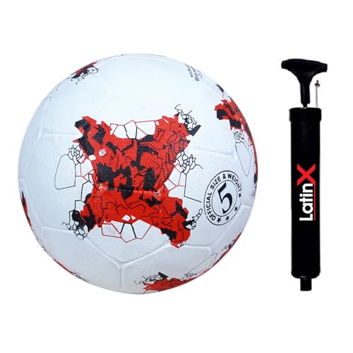 Image of LatinX Football (Russia RED Ball with Pump)