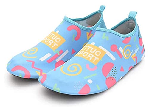 zapatos de playa Zapatos de playa, zapatos de río Wading Nadar Zapatos a la deriva de snorkeling Zapatos de buceo antideslizante Danza de yoga Fitness Zapatos suaves para hombre zapatos de agua para m