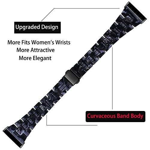 Kompatibel f&uuml;r Fitbit Versa/ Versa2/ Versa Lite/ Versa3/Sense Smartwatch, leicht, verstellbar, aus Kunstharz, Versa/Versa2/Versa Lite