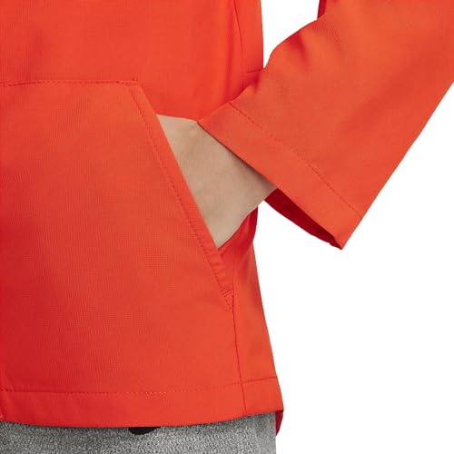 Nike Dri-FIT Big Kids' (Boys') Woven Training Jacket (US, Alpha, Medium, Regular, Picante Red/Picante Red/White)4