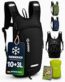SASMO® Fahrradrucksack 10+3l mit Thermofach & Helmnetz...