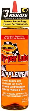 Rislone Hy-Per Lube HPL201 High Performance Oil Supplement - 32 oz,1 Quart