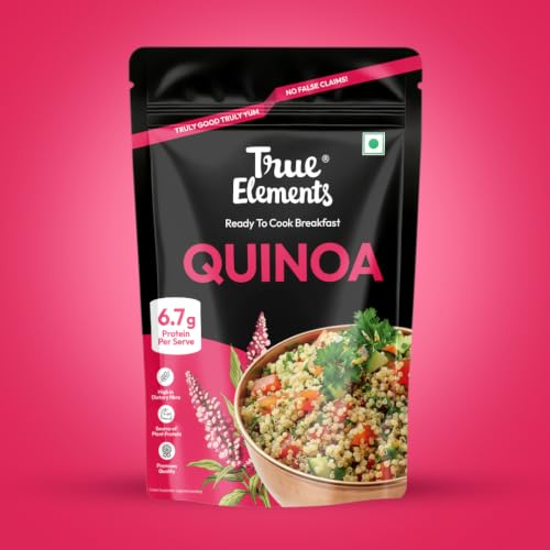 True Elements Wholegrain Premium Quinoa 1kg - High Fibre Supergra...