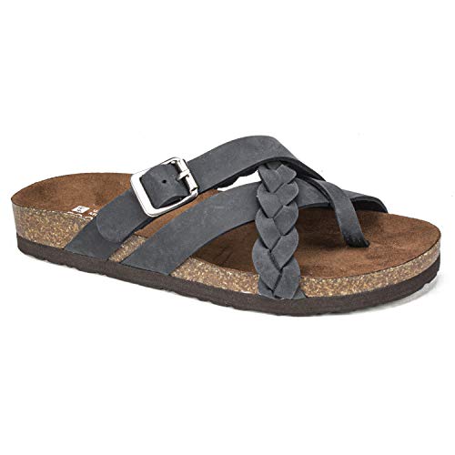 Image of White Mountain Women's Harrington Braided Footbed Sandal