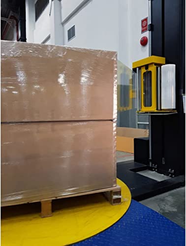 V1 Trade Stretchfolie Transparent Strechfolienrolle - 6 Wickelfolie - Handstretchfolie 150m/50cm Verpackungsmaterial - Verpackungsfolie auf Rolle - Folie Für Möbel - Folien Für Umzug - Umzugsfolie