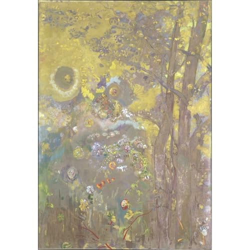Impression artistique sur toile Odilon Redon avec finitions haute définition premium
