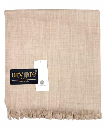 Image of Arvore Bunkaar 100% Pure Wool Men's Soft Lohi /Shawl | Shawl (54 inch X 110 inch)