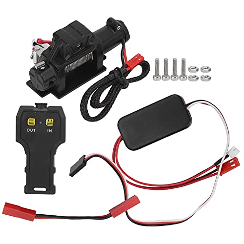 Winch eléctrico universal para auto RC 3kg 5-11V con control remoto miniatura 2
