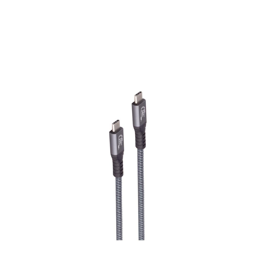 SHIVERPEAKS BS13-68020 kabel USB 1 m USB 3x2 Gen USB C Szary