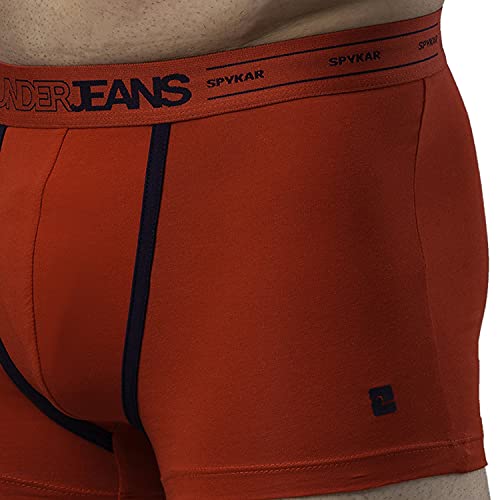 Image of Underjeans Men Cotton Blend Trunk - Pack of 2