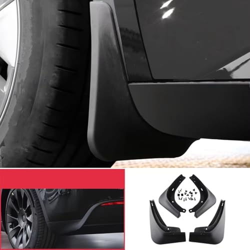 Flaps de boue souples pour Tesla Model 3 2016-2023 : bavettes auto