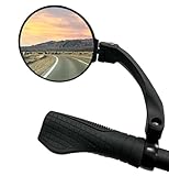 Hafny NEW Handlebar E-Bike Mirror, Round Large...