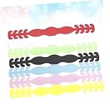 OATIPHO 15pcs Adjustable Silicone Mask Ear Saver Hooks Mask Rope Extension Buckle for Comfortable Wear for Adults and Boys and Girls Random Color