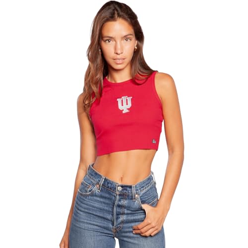 Indiana Hoosiers Cut Off Tank - Cardinal, M