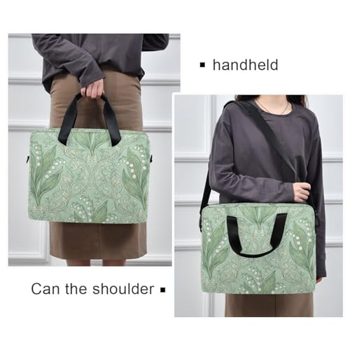 Bolso portátil para laptop 15.6 pulgadas con asa y correa miniatura 2