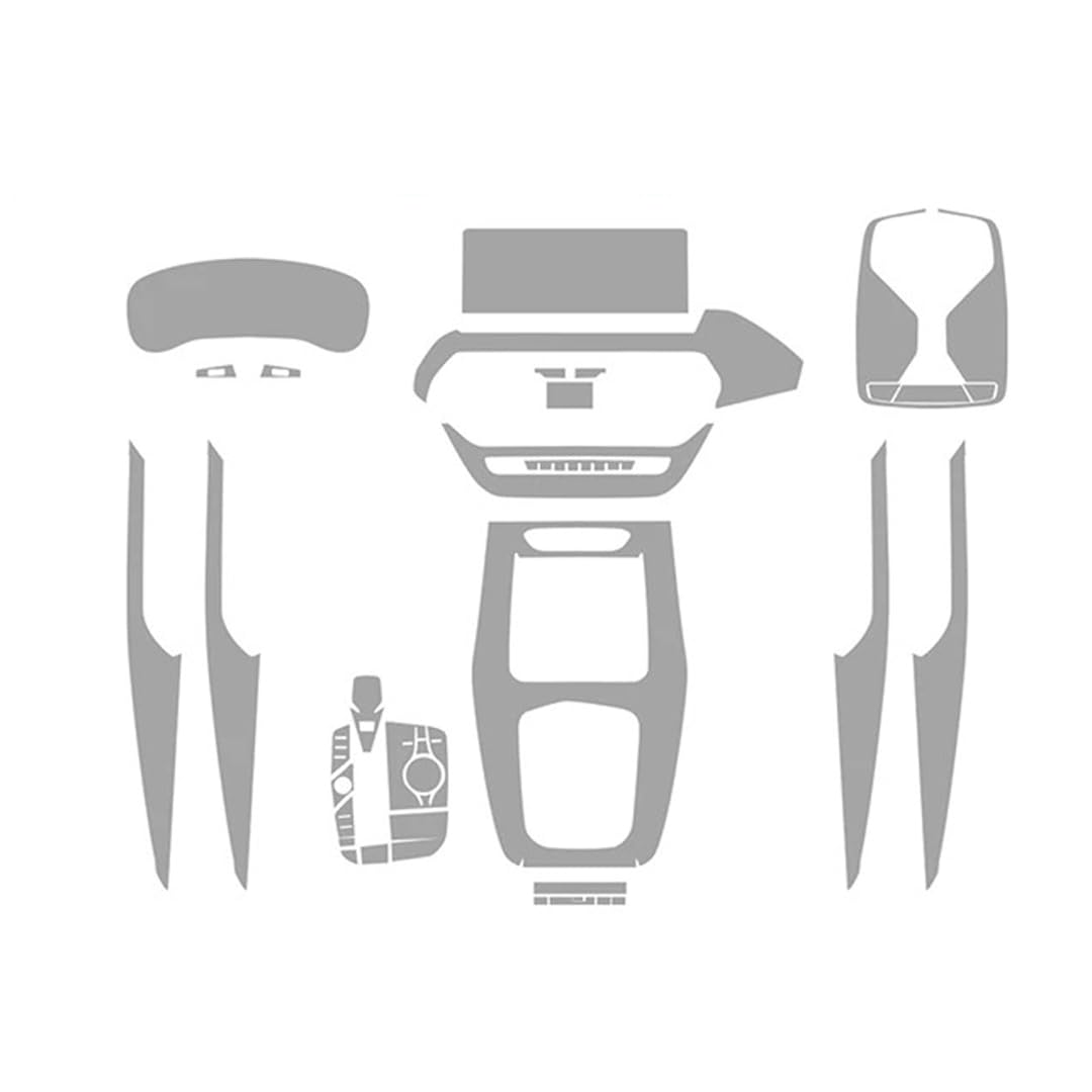 Film protection intérieur BMW X3 X4 contre rayures écran GPS et tableau de bord TPU