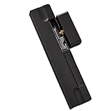 Türschutzleiste aus Holz, flach, unsichtbar, for Haushalte, geschlossen, geräuschlos, mit Einklemmschutz, hydraulisch(Black - Turn right)