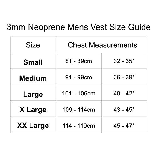 Lomo - Gilet aderente in neoprene da 3 mm, per la