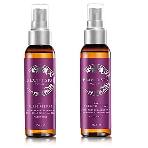 Avon Planet Spa Sleep Serenity - Pulverizador para almohada, 100 ml, pack de 2