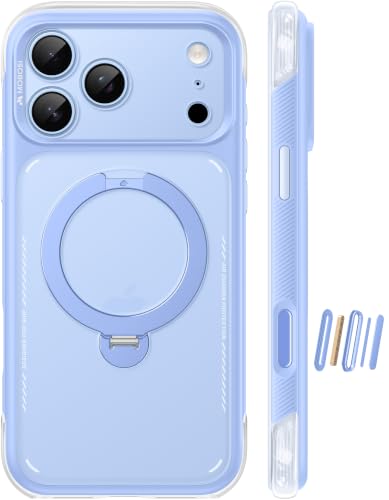 AirCradle for iPhone 18 Pro Max Case / 17 Pro Max Case, 360° Magnetic Stand