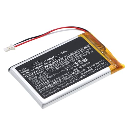 Synergy Digital Credit Card Reader Battery, Compatible with Poynt CCQ60 Credit Card Reader Battery (Li-Pol, 3.8V, 1580mAh)