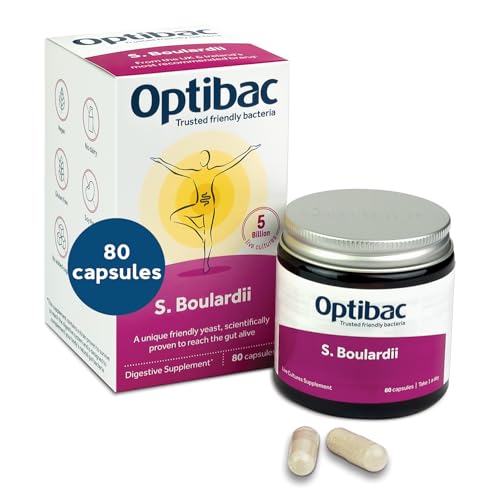 Optibac Probiotics OPTSACM74 Saccharomyces Boulardii Supplement