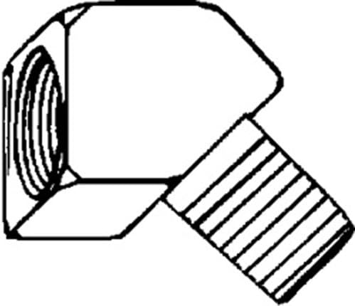 Brass Street Elbow 1/4" Pipe Thread