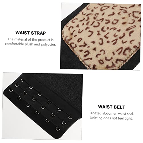 Faja lumbar ajustable con diseño leopardo 80.5X20.5X0.5 cm miniatura 3