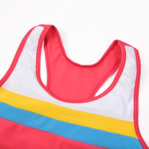 Image of Uhnice Girls Swimsuit Two Piece Tankini Swimwear with Boyshort