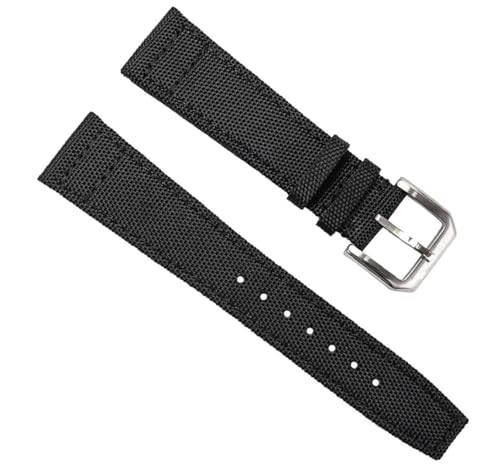 Sangle de montre en nylon ultra-résistante style toile pilote militaire