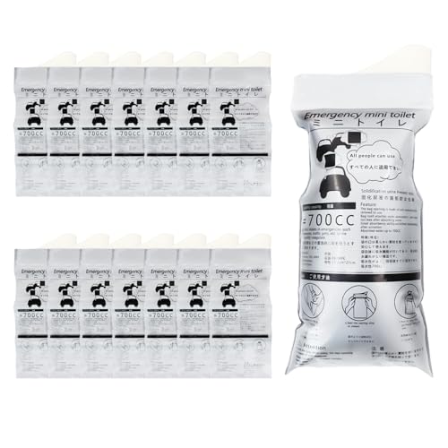 coldpa Emergency Portable Urine Bag, Portable Urine Bag, Disposable Urine Bags, Emergency Disposable Urinal Bags, Vomit Bags, Gender-Neutral Urine Bags, Travel Urine Bags, Traffic Jams (15 Pack)
