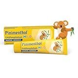 Pinimenthol Erkältungsbalsam mild Kinder | 20g | Eucalyptusöl zum Einreiben o. Inhalieren | pflanzlich | stoppt Hustenreiz, löst den Schleim & befreit die Atemwege bei Erkältung | ab 2Jahren 